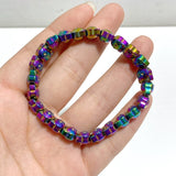 Aura Pyrite Cat Head Shape Bracelets Wholesale -Wholesale Crystals
