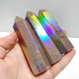 Aura Rhodonite Tower Wholesale - Wholesale Crystals