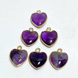 11 Types Crystal Heart Shape Pendants Wholesale Rose Quartz Chevron Amethyst Tiger Eye
