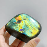 14 Pieces Beautiful Yellow Blue Labradorite Free Form