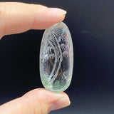 3 Pieces Bamboo Garden Quartz Inner Scene Carving