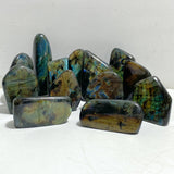 13 Pieces Beautiful Polished Yellow Blue Labradorite Free Form