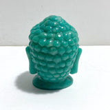 Beautiful Amazonite Buddha Head Carving - Wholesale Crystals