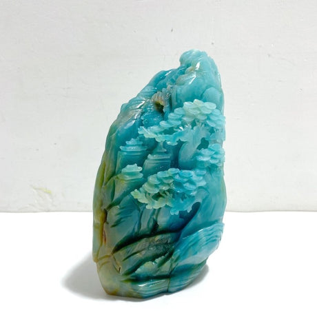 Beautiful Caribbean Calcite Landscape Pavilion Carving 1 - Wholesale Crystals