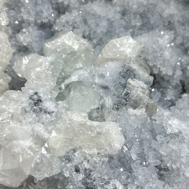 Beautiful Clear Quartz Mixed Apophyllite Mineral Specimen - Wholesale Crystals