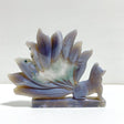 Beautiful Geode Druzy Agate Nine - tailed Fox Carving 8 - Wholesale Crystals