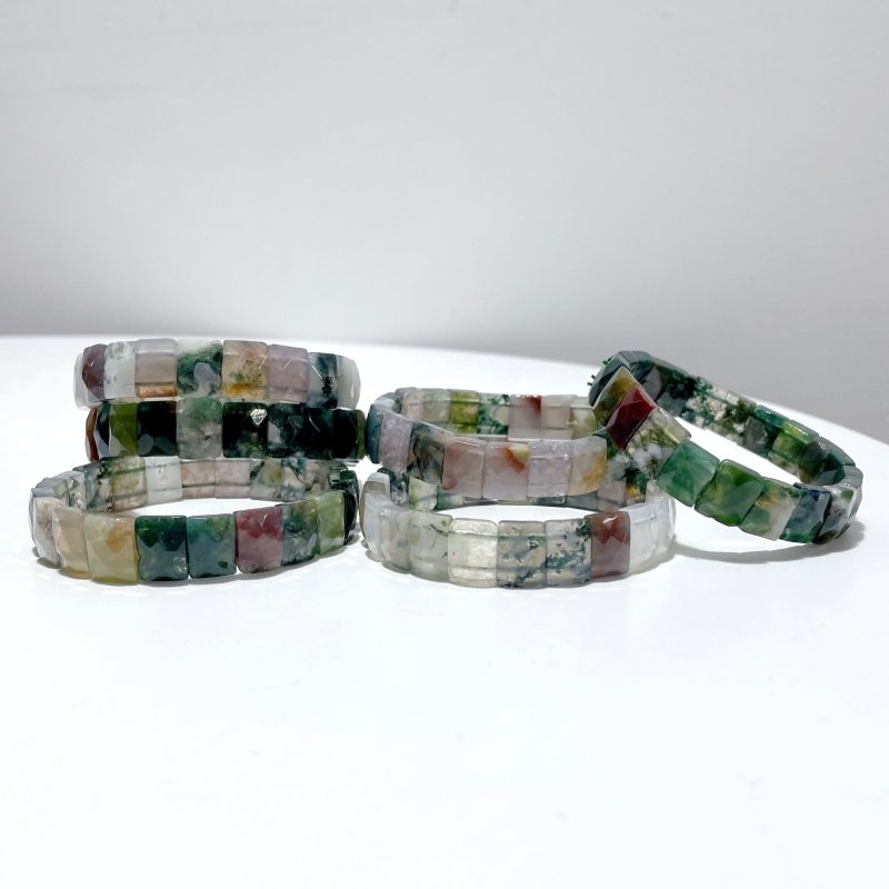 Beautiful Moss Agate Bracelet Wholesale - Wholesale Crystals