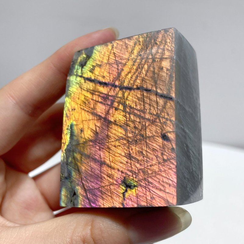 Beautiful Purple Yellow Labradorite Free Form Wholesale - Wholesale Crystals