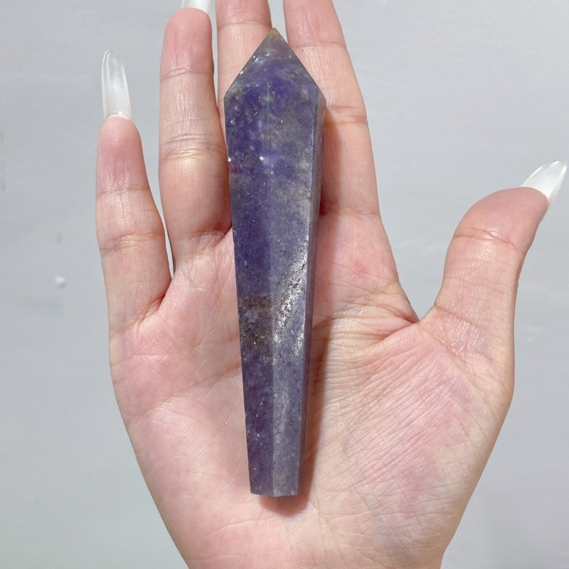 Beautiful Small Unicorn Stone Point Magic Wand Scepter Wholesale - Wholesale Crystals