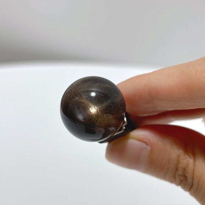 Black Sunstone Sphere Mesh Spark Car Air Vent Clips Wholesale - Wholesale Crystals