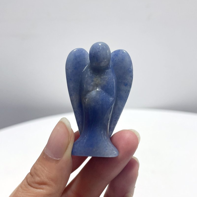 Blue Aventurine Angel Carving Wholesale - Wholesale Crystals