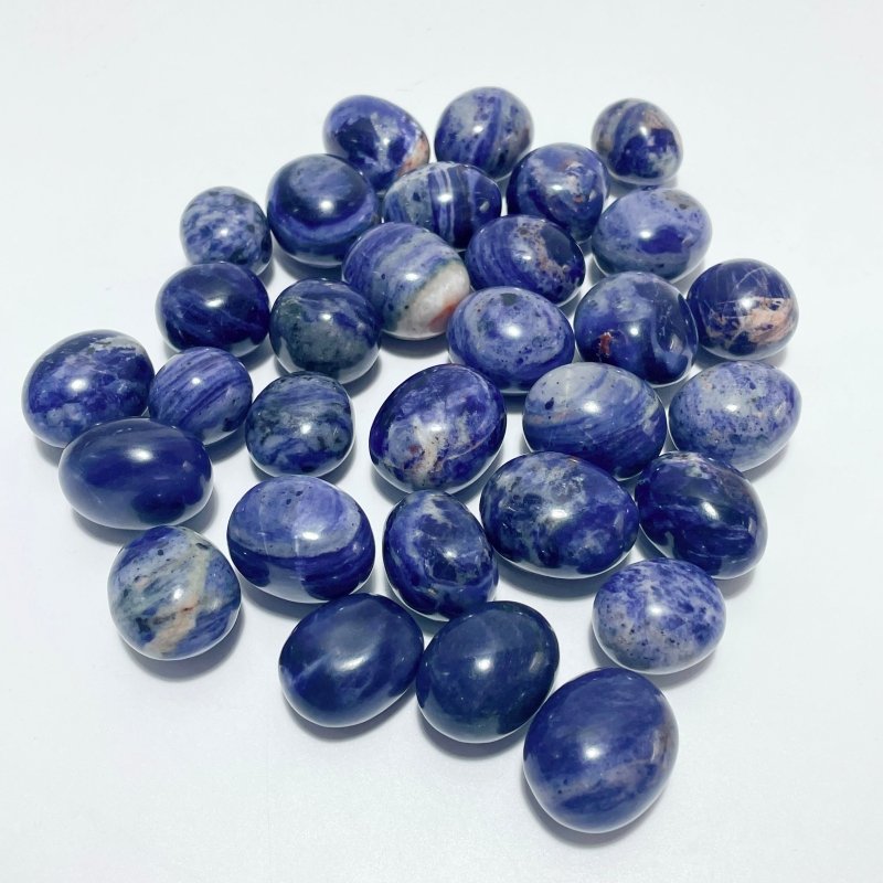 Blue Sodalite Tumbled Wholesale - Wholesale Crystals