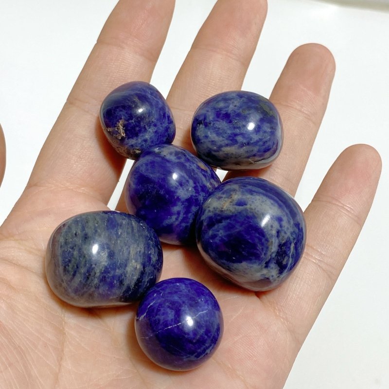 Blue Sodalite Tumbled Wholesale -Wholesale Crystals