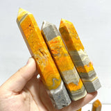 Bumblebee Jasper Tower Points Wholesale - Wholesale Crystals