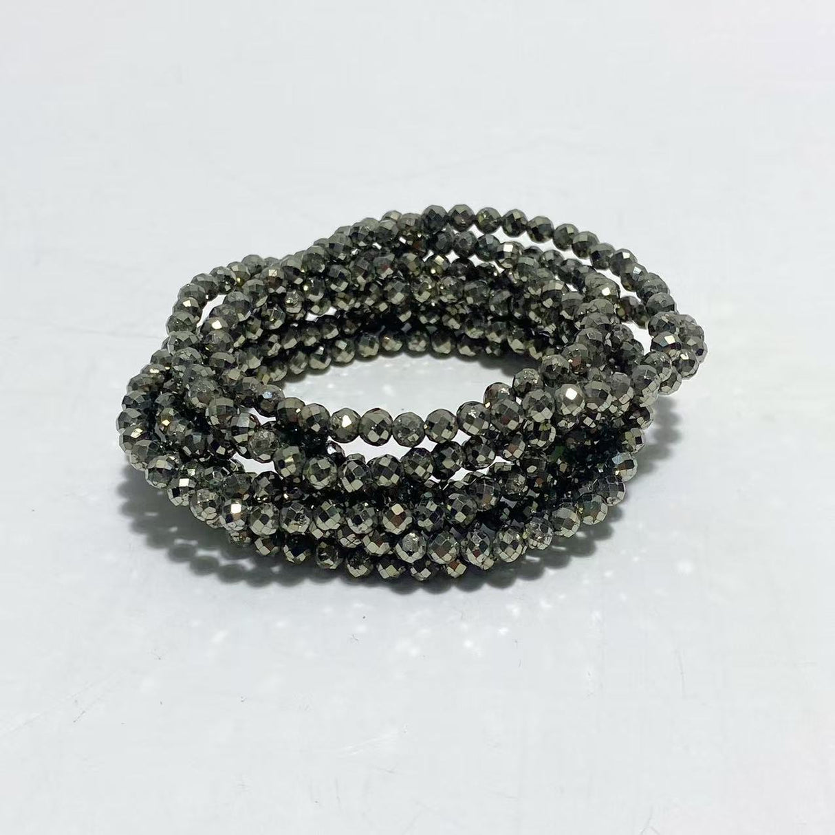 4MM Multi-Faceted Flash Bead Bracelets Wholesale Blue Sodalite Aquamarine Amethyst