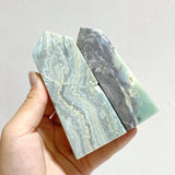 23 Pieces Caribbean Calcite Four-Sided Points