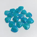 6 Colors Mixed Aura Rose Quartz Heart Wholesale Closeout