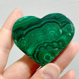 61 Pieces Malachite Heart