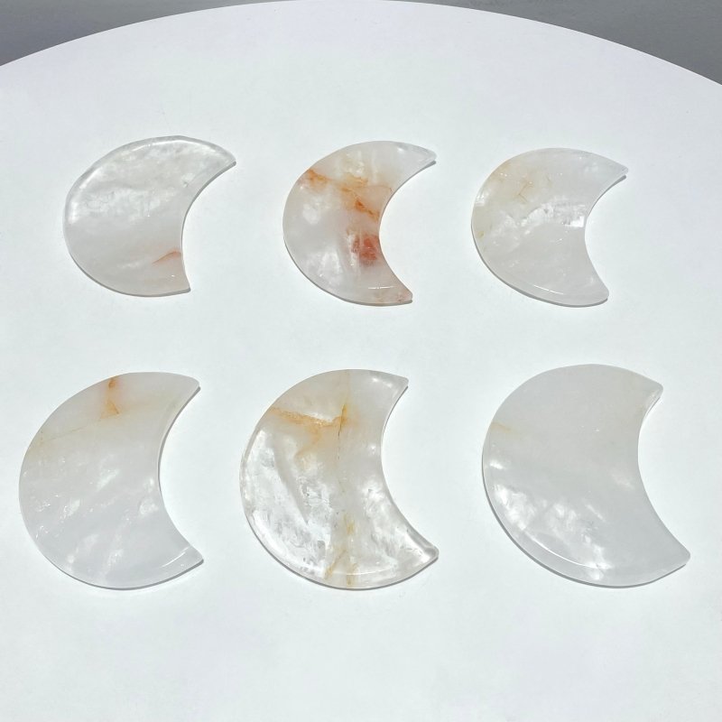 Clear Quartz Moon Carving Wholesale - Wholesale Crystals