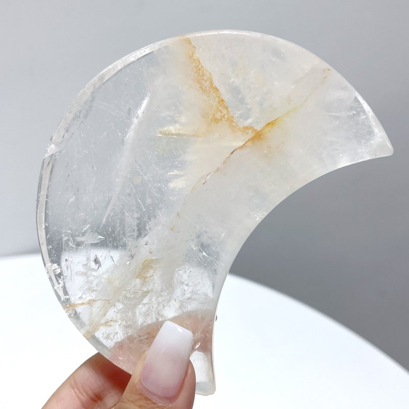 Clear Quartz Moon Carving Wholesale - Wholesale Crystals