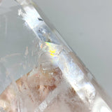 Clear Quartz Point Raw Bottom With Stand -Wholesale Crystals