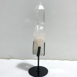 Clear Quartz Point Raw Bottom With Stand -Wholesale Crystals