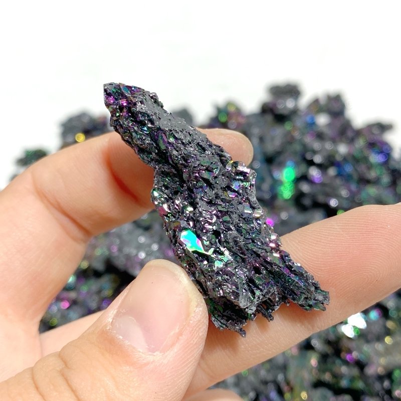Colorful Carborundum Silicon Carbide Rough Stone Wholesale - Wholesale Crystals