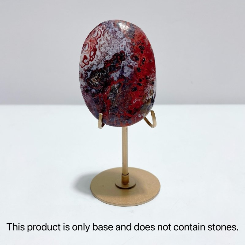 Crystal Heart Palm Stone Small Holder Stand Base Wholesale - Wholesale Crystals