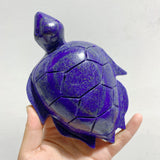 9 Pieces Lapis Lazuli Sea Turtles Carving