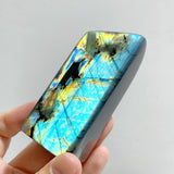 13 Pieces Beautiful Polished Yellow Blue Labradorite Free Form