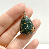 40 Pieces 8th Vein Ocean Japser Pendants