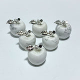 14 Types Small Apple Carving Wholesale Clear Quartz Green Aventurine Lepidolite