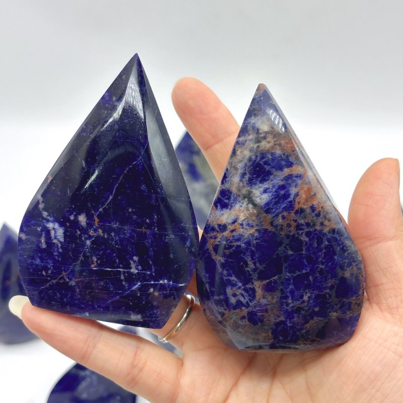 Deep Blue Sodalite Arrow Head Shape Crystal Wholesale - Wholesale Crystals