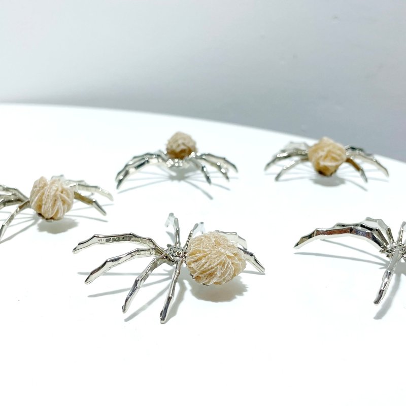 Desert Rose Spider Ornament Handmade Alloy Spider Wholesale - Wholesale Crystals