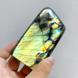 13 Pieces Beautiful Polished Yellow Blue Labradorite Free Form