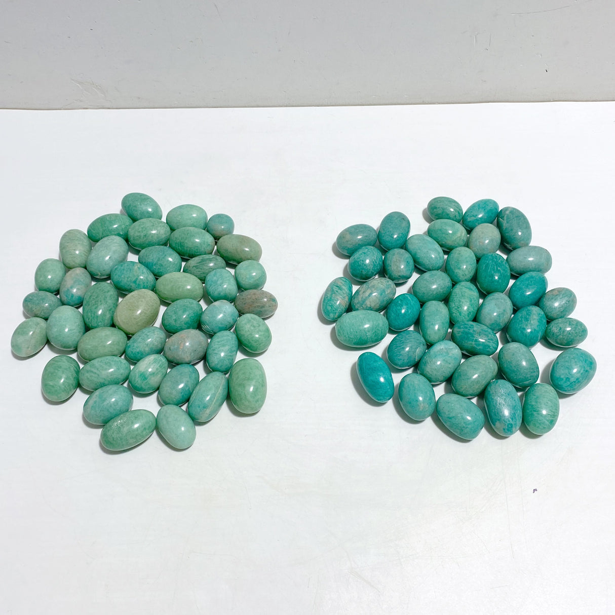 2 Types Amazonite Tumbled Wholesale