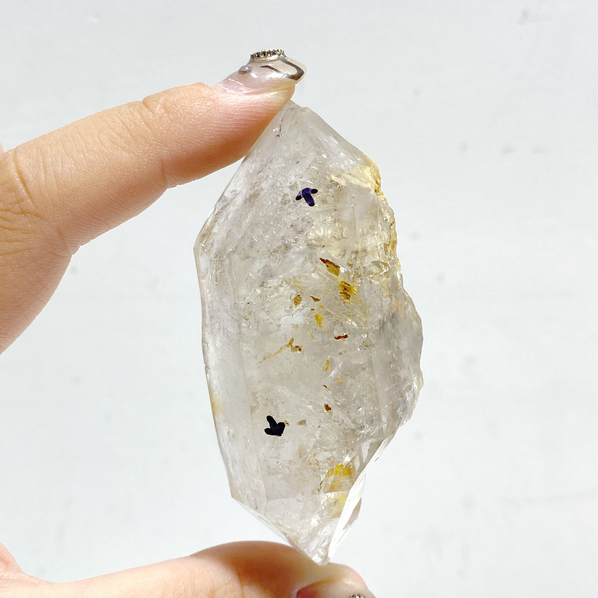 A33 Enhydro Crystal Moving Bubble