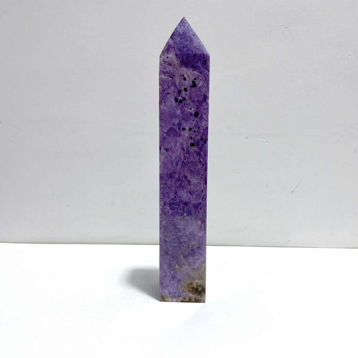 Unique 28.5CM Charoite Tower Point