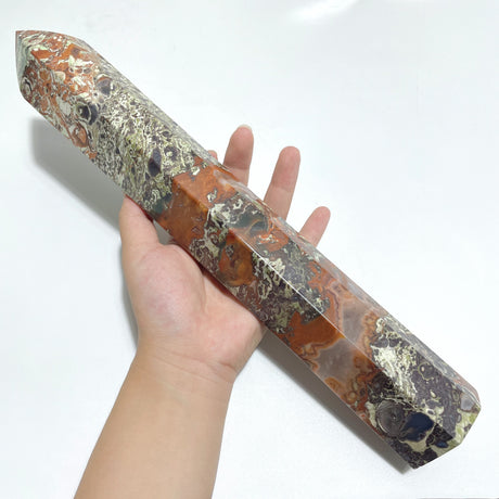 4 Pieces Tall China Agate Tower Point