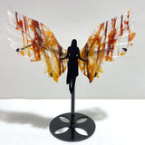 Fire Quartz Angel Wing Carving With Stand - Wholesale Crystals