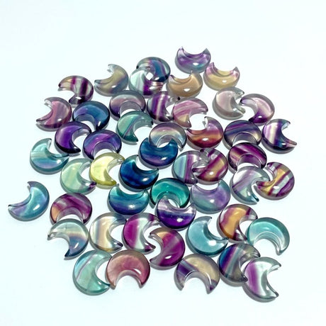 Fluorite Moon DIY Pendant Mini - Wholesale Crystals