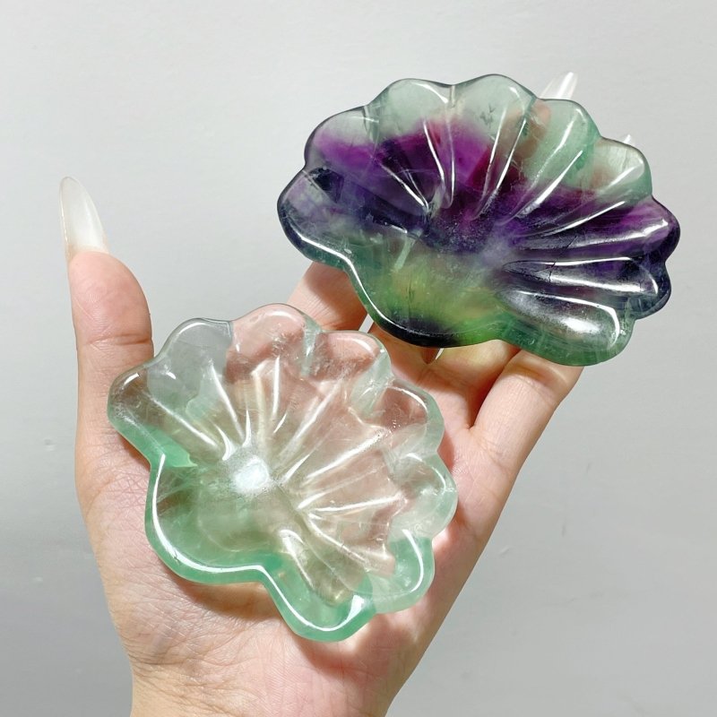 Fluorite Shell Beautiful Shallow Bowl Wholesale - Wholesale Crystals