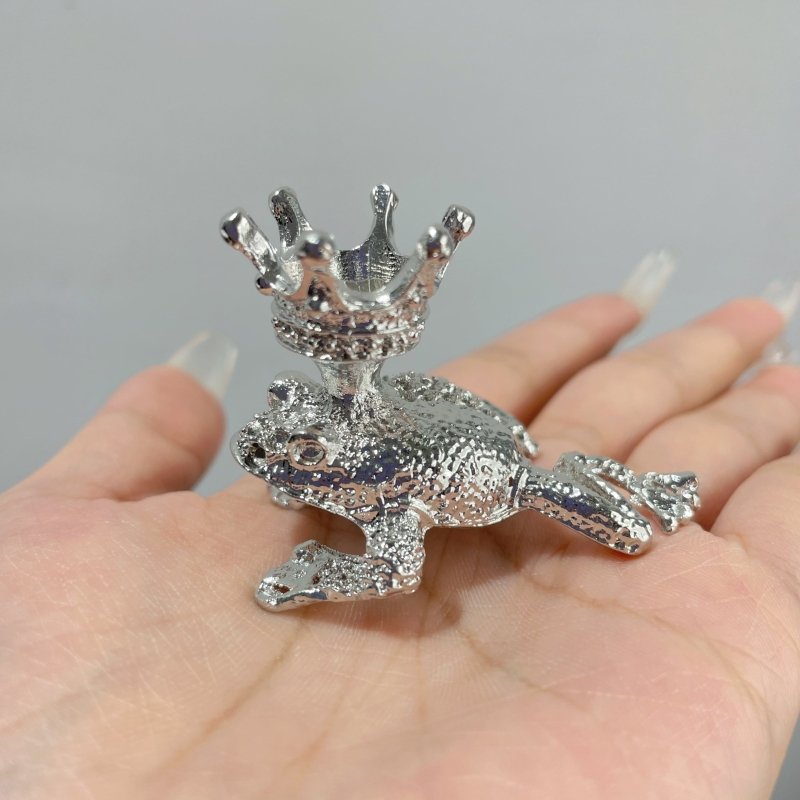 Frog Crown Stand Crystal Sphere Stand Wholesale - Wholesale Crystals