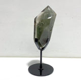 Garden Quartz Enhydro Quartz Point With Stand - Wholesale Crystals