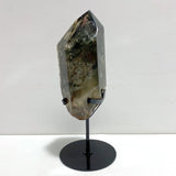 Garden Quartz Raw Bottom Point With Stand 2 - Wholesale Crystals