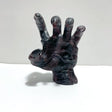 Garnet Mixed Astrophyllite Witchcore Demon Hand Carving - Wholesale Crystals