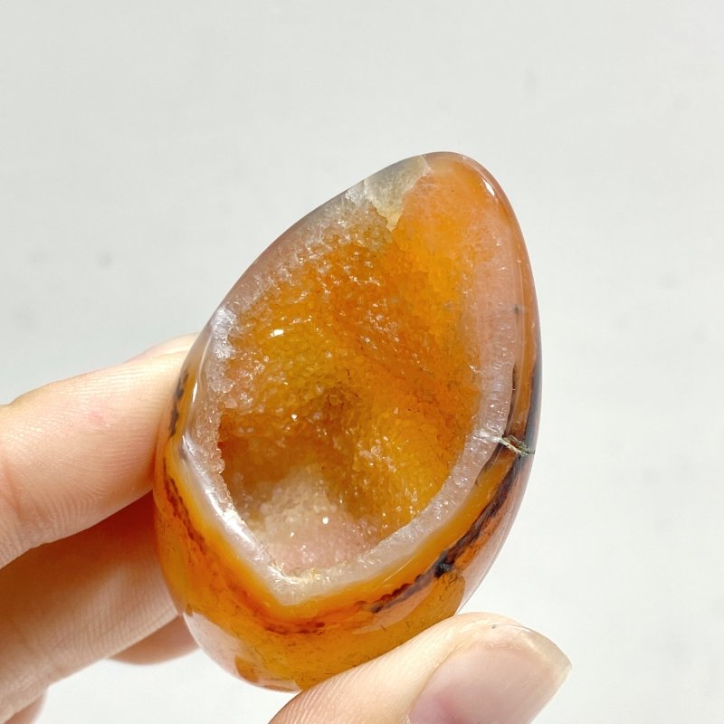 Geode Druzy Black Stripe Carnelian Wholesale -Wholesale Crystals