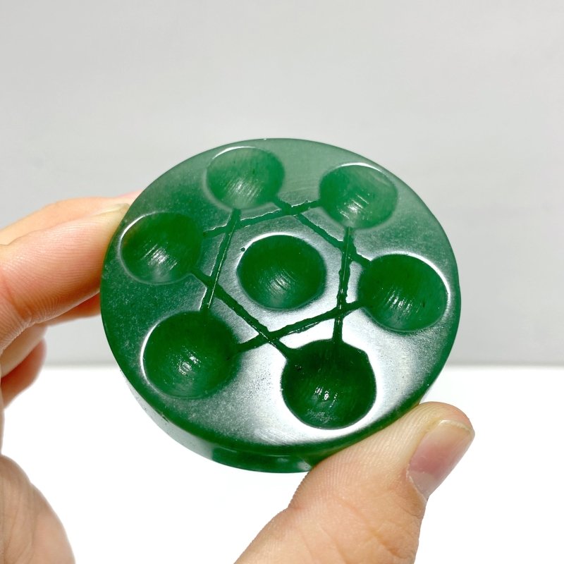 Green Aventurine Seven Star Array Sphere Stand Wholesale - Wholesale Crystals