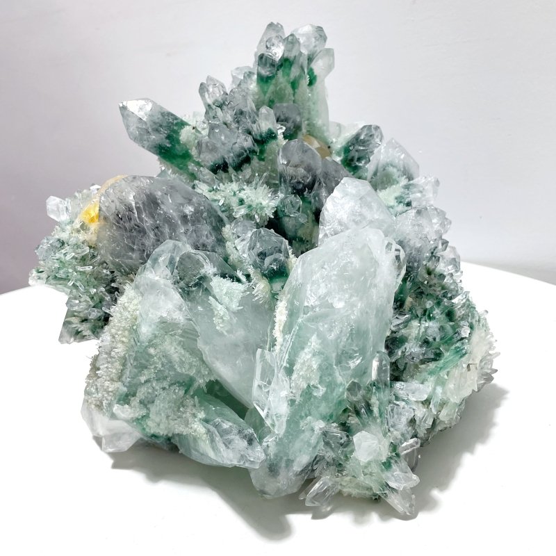 Green Crystal Cluster Man Made Crystal - Wholesale Crystals