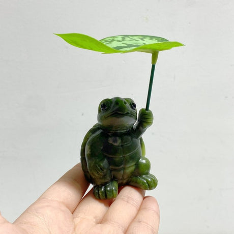Green Jade Turtle Carving Wholesale - Wholesale Crystals